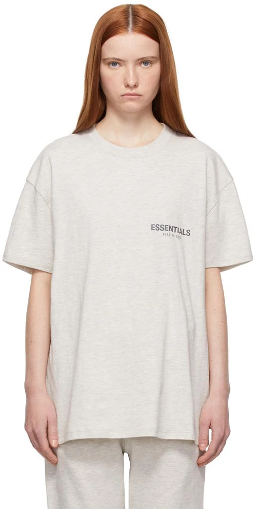 商品Essentials|Off-White Short Sleeve T-Shirt,价格¥127,第1张图片