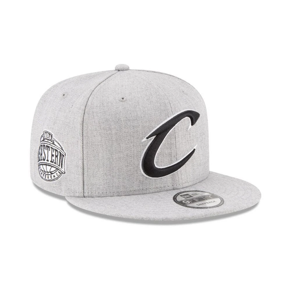 商品New Era|Boys' Cleveland Cavaliers The Heather 9FIFTY Snapback Cap,价格¥115,第1张图片