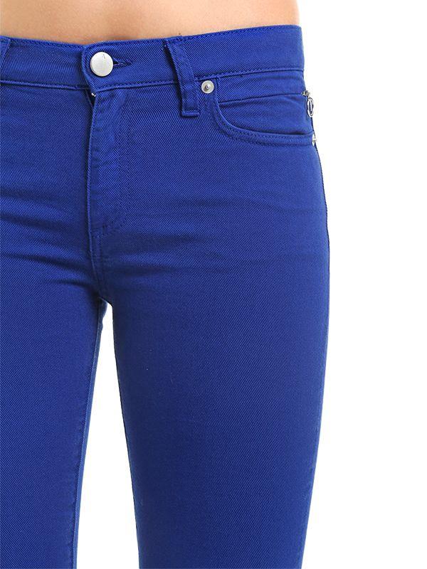 Flared Cotton Denim Jeans商品第1张图片规格展示