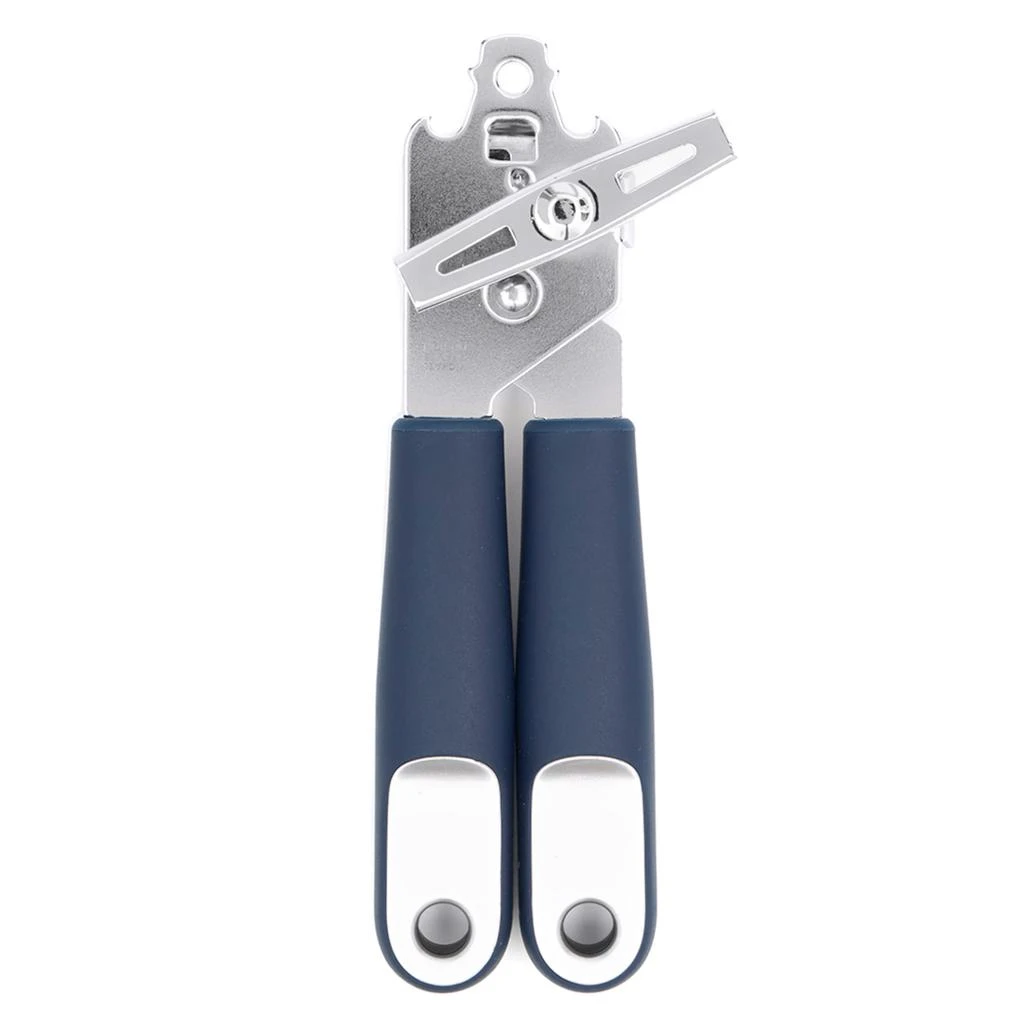商品Michael Graves Design|Michael Graves Design Comfortable Grip Stainless Steel Can Opener, Indigo,价格¥123,第4张图片详细描述