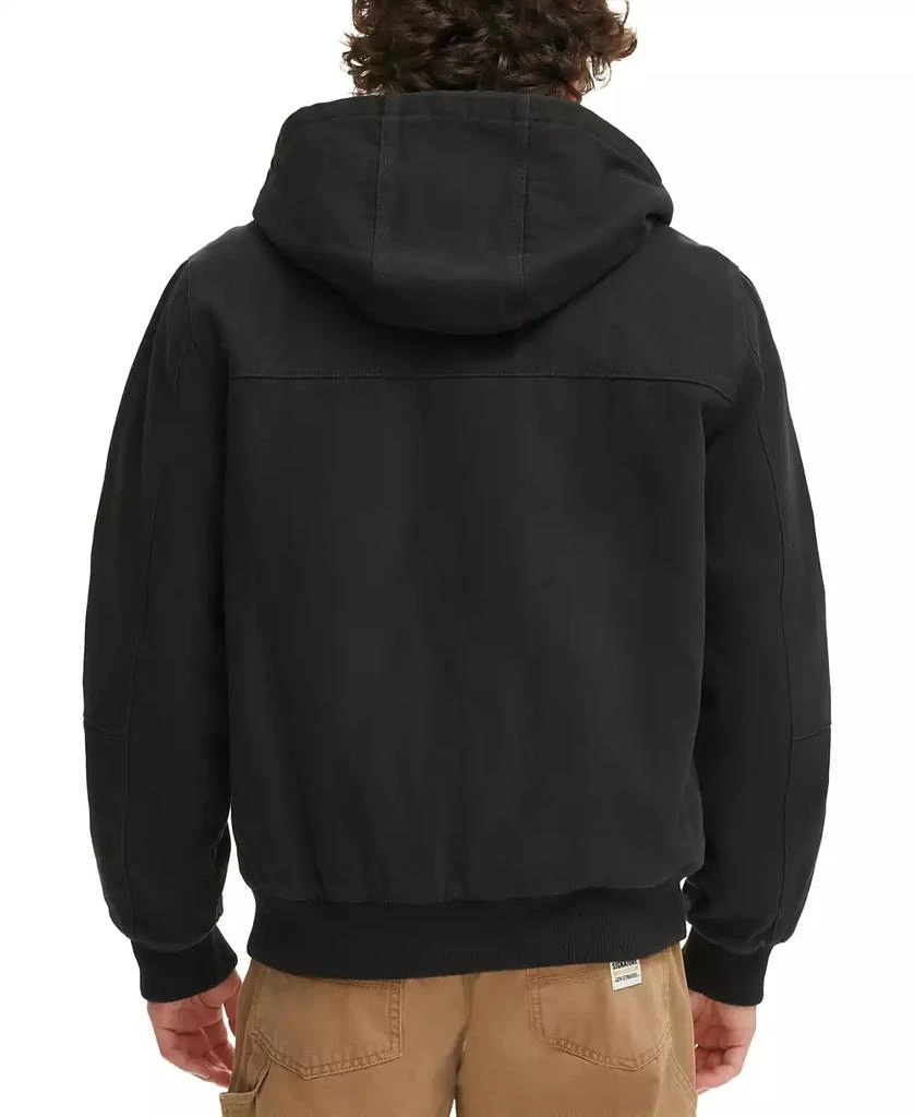 商品Levi's|Men's Workwear Hoodie Bomber Jacket with Quilted Lining,价格¥1855,第2张图片详细描述