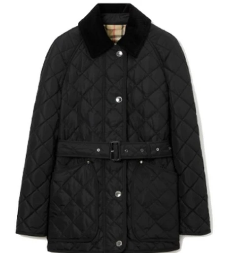 商品[国内直发] Burberry|BURBERRY 黑色女士棉服 8071843,价格¥7701,第1张图片
