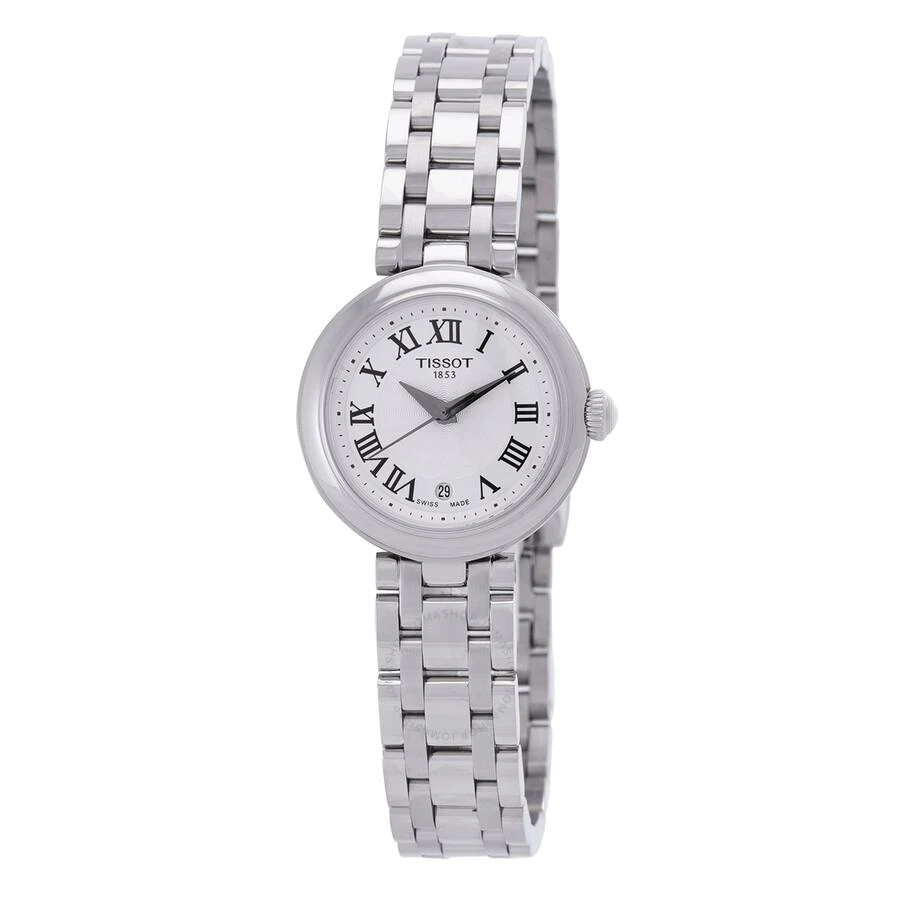 商品Tissot|T-Lady Quartz White Dial Ladies Watch T126.010.11.013.00,价格¥2296,第1张图片