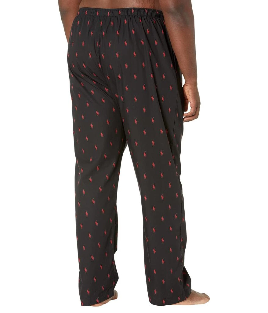 商品Ralph Lauren|Big & Tall All Over Pony Player Woven Sleepwear Pants,价格¥289,第2张图片详细描述