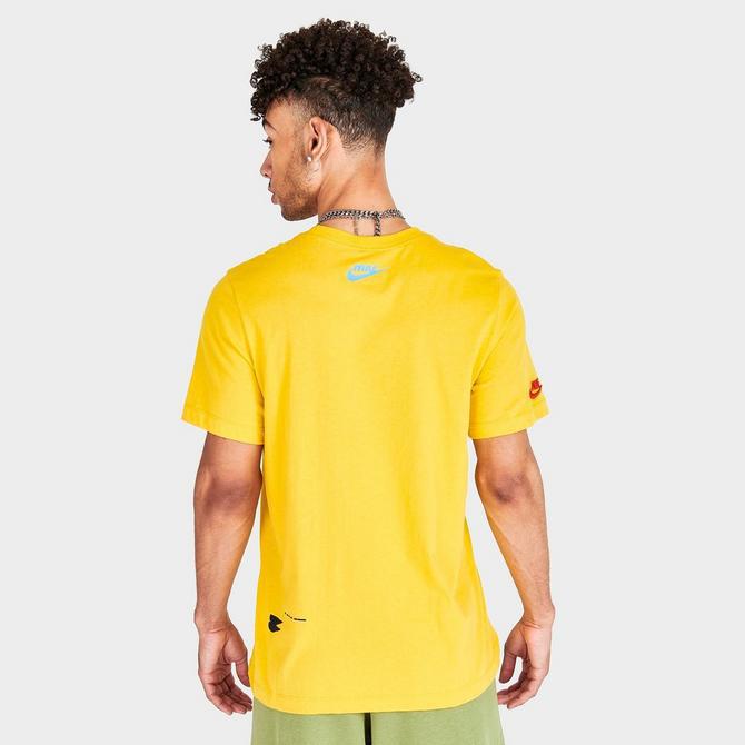 Men's Nike Sportswear Essentials+ Futura Glitch Graphic Short-Sleeve T-Shirt商品第4张图片规格展示
