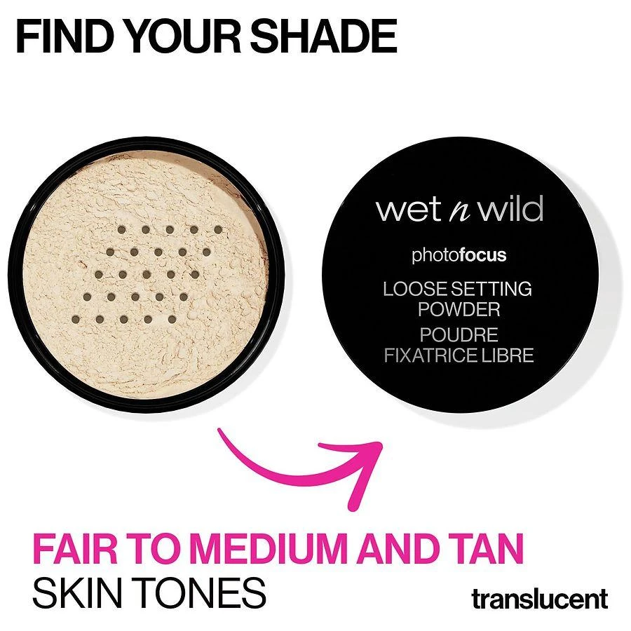 商品Wet n Wild|Photo Focus Loose Setting Powder,价格¥54,第2张图片详细描述