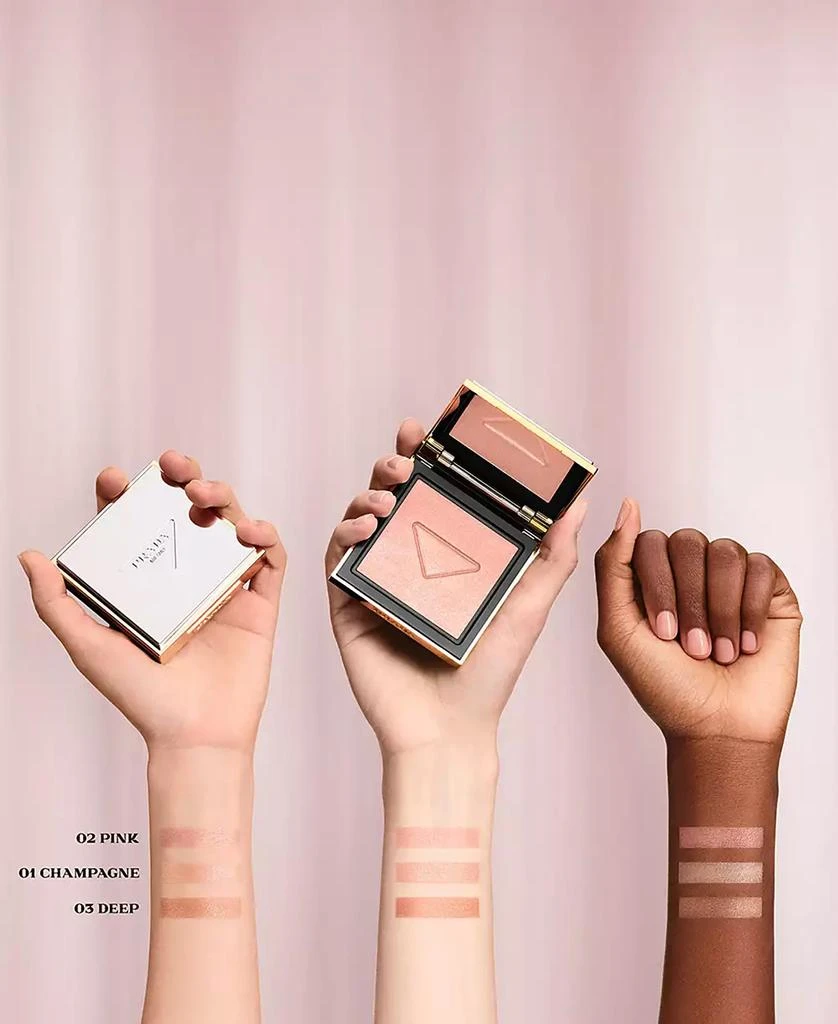 商品Prada Beauty|Light Glowing Refillable Highlighter Powder,价格¥479,第5张图片详细描述