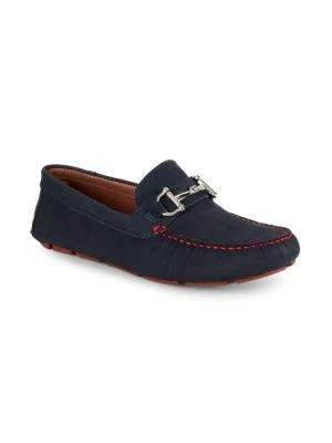 商品Massimo Matteo|Leather Driving Bit Loafers,价格¥716,第2张图片详细描述