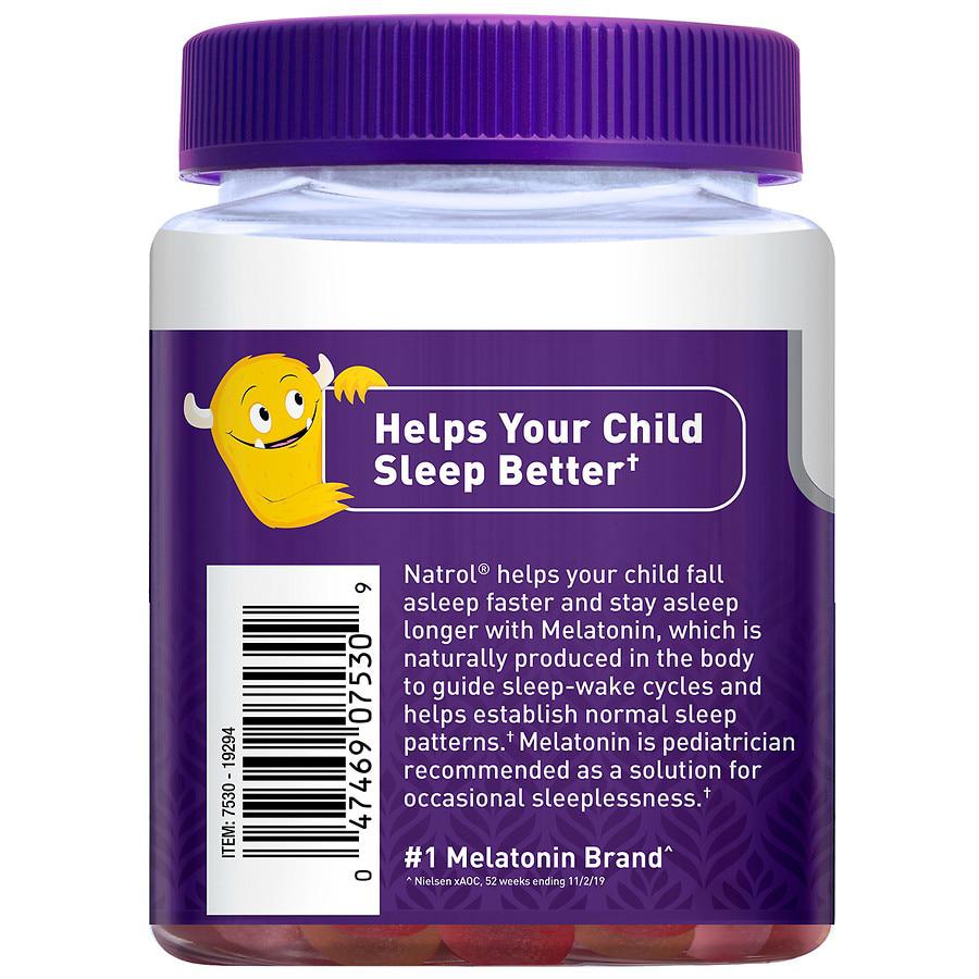 Kids Melatonin Sleep Support Gummies Berry商品第2张图片规格展示