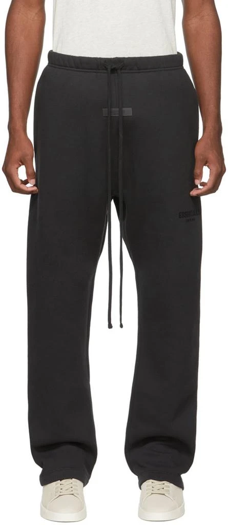 商品Essentials|Black Relaxed Lounge Pants,价格¥693,第1张图片