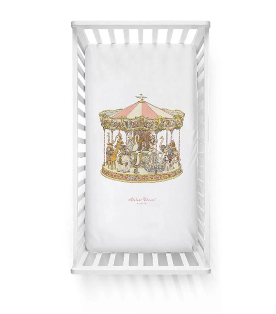 商品Atelier Choux|Cotton Carousel Fitted Sheet,价格¥854,第1张图片