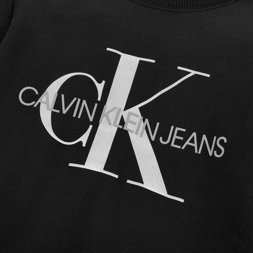 商品Calvin Klein|Calvin Klein Kids' Monogram Logo Sweatshirt - CK Black,价格¥191,第3张图片详细描述