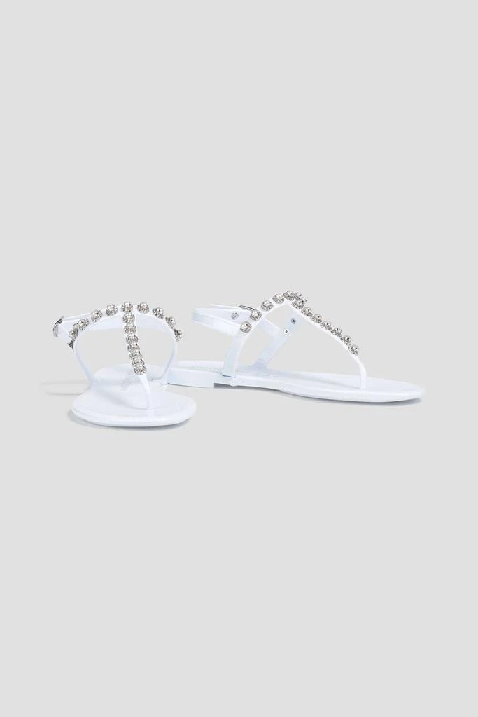 商品Stuart Weitzman|Goldie embellished PVC slingback sandals,价格¥928,第2张图片详细描述