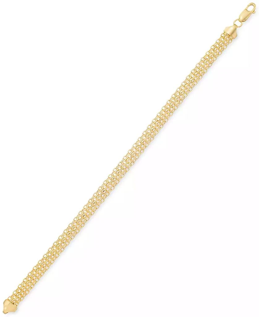 商品Italian Gold|Bombay Bismark Chain Bracelet in 14k Gold,价格¥5983,第2张图片详细描述