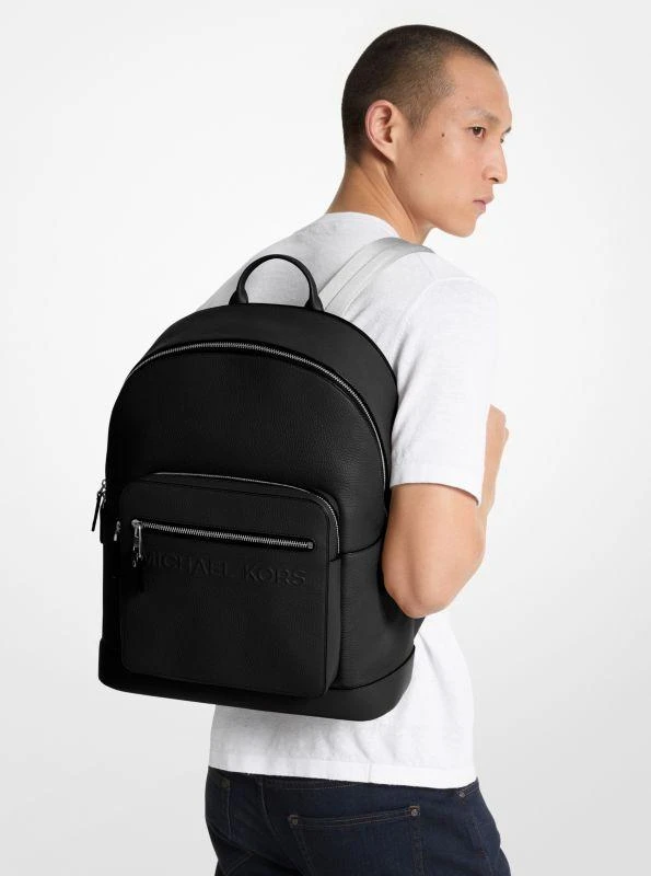 商品Michael Kors|Hudson Leather Commuter Backpack,价格¥1051,第4张图片详细描述