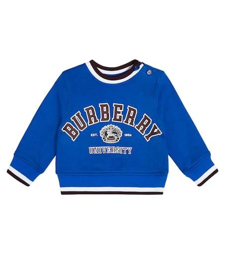 商品Burberry|Baby logo cotton sweatshirt,价格¥2395,第1张图片