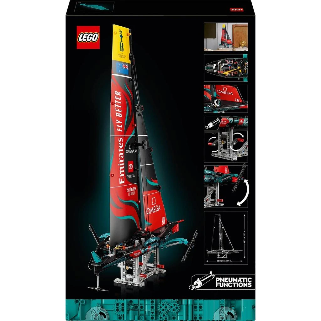 商品LEGO|LEGO Technic Emirates Team New Zealand AC75 Yacht Set 42174,价格¥1010,第4张图片详细描述