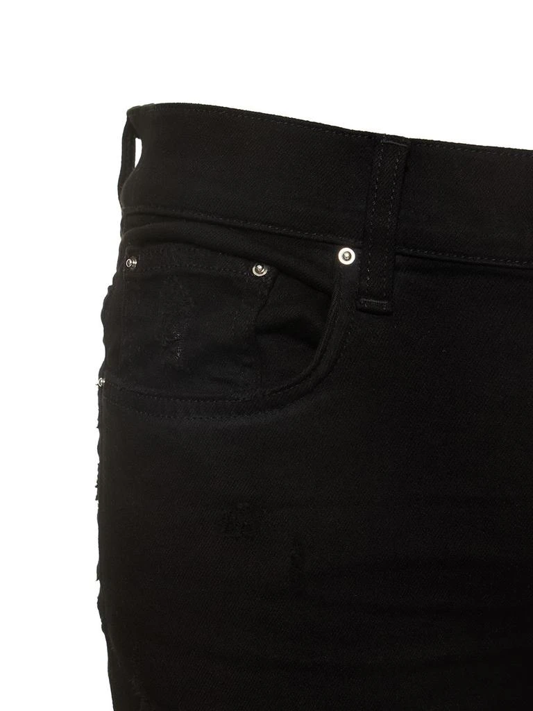 商品AMIRI|15cm Mx1 Bandana Tapered Denim Jeans,价格¥8388,第5张图片详细描述