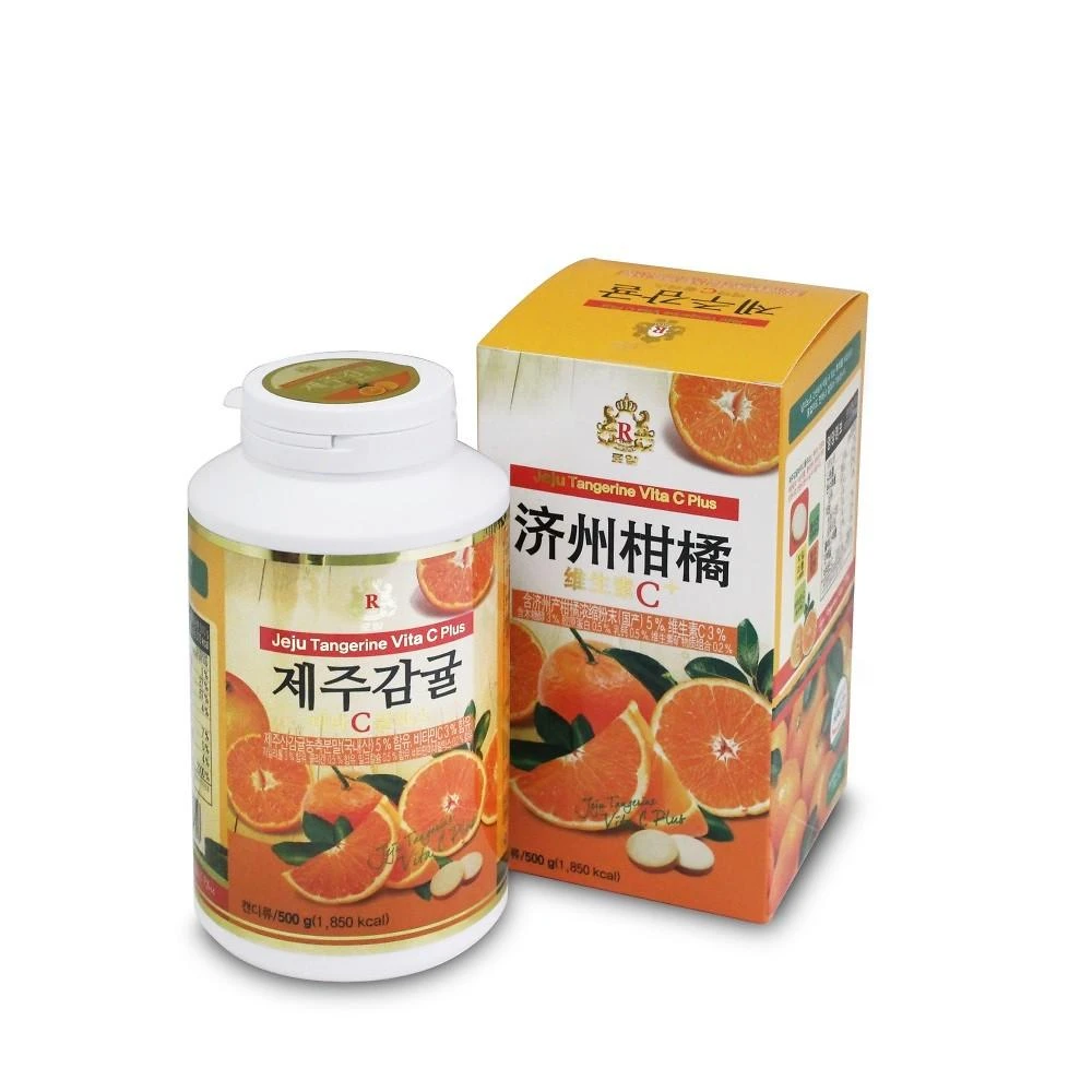商品Royal Salute|【包邮包税】ROYAL PREMIUM济州岛柑橘维生素C+ 维C咀嚼片,价格¥112,第1张图片