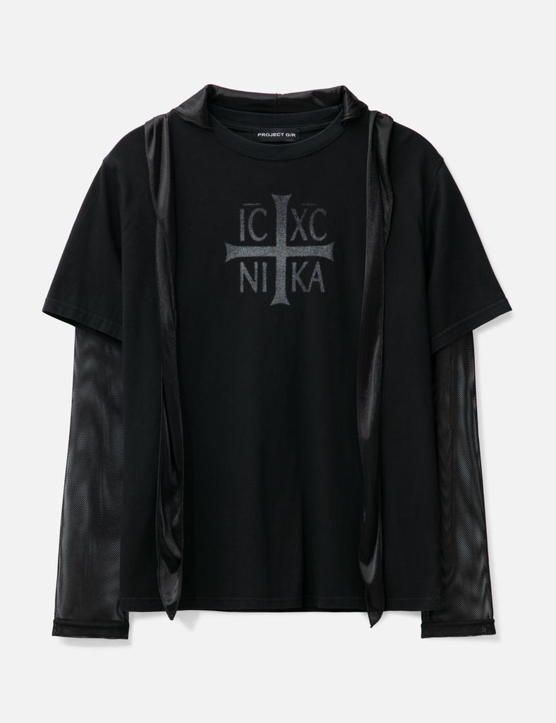 【PROJECTG/R】ProjectG/RxInsaneGarageClownDistressedT-Shirt PROJECT G/R