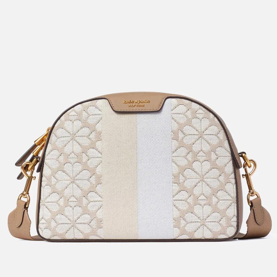 商品Kate Spade|Kate Spade New York Addy Flower Jacquard Cross-Body Bag,价格¥1094,第4张图片详细描述