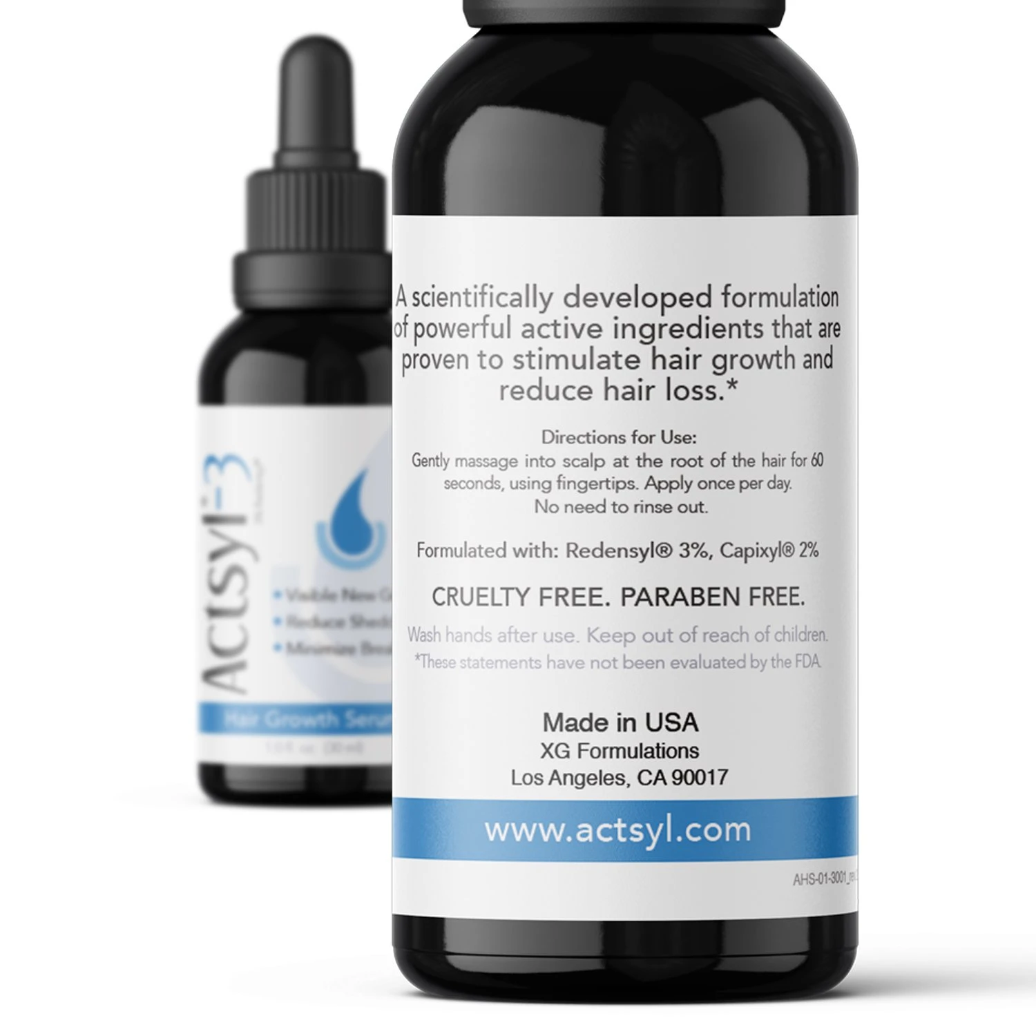 商品Actsyl|Hair Growth Serum - 3 Pack,价格¥446,第3张图片详细描述