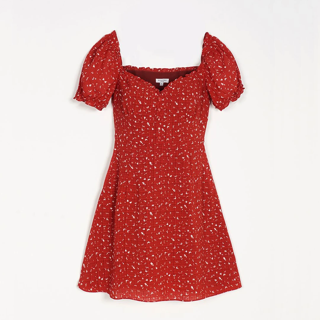 Maisy 连衣裙 - 红色印花 | Maisy Dress - Red Print 商品