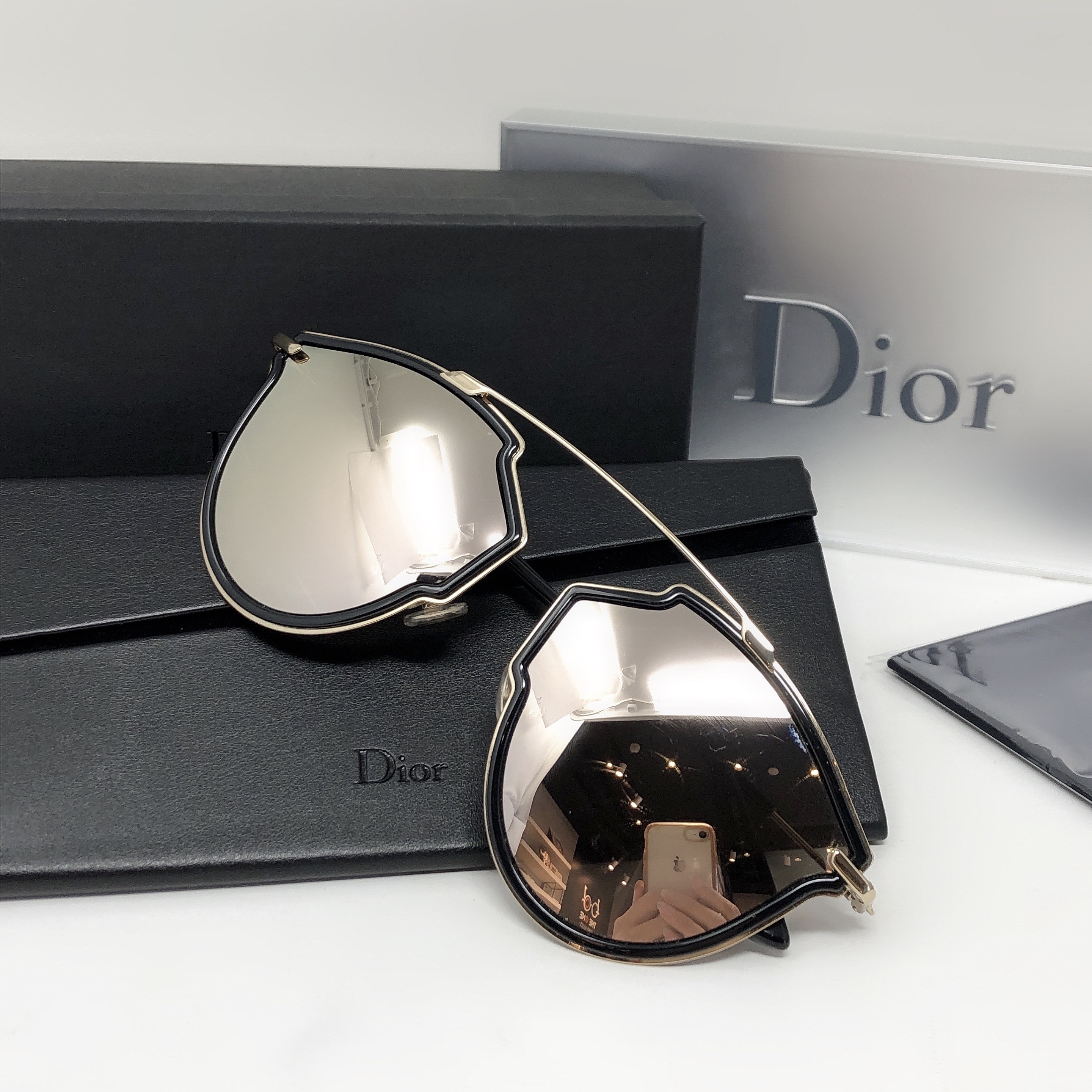 商品Dior|Dior经典SoRealRise几何设计太阳镜,价格¥1464,第4张图片详细描述