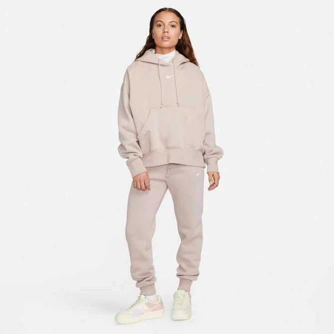 商品NIKE|Women's Nike Sportswear Phoenix Fleece High-Waisted Jogger Sweatpants,价格¥512,第2张图片详细描述