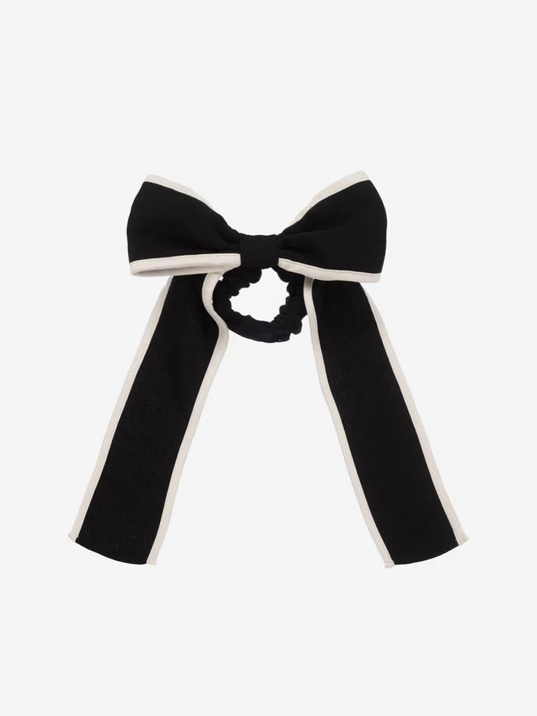 商品Patachou|Patachou Girls Crepe Hair Scrunchie in Black,价格¥116,第1张图片