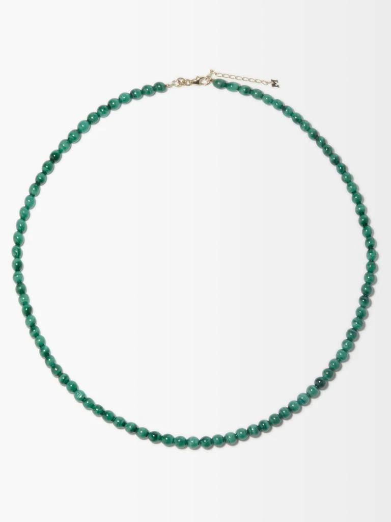 商品MATEO|Malachite & 14kt gold choker,价格¥2202,第1张图片