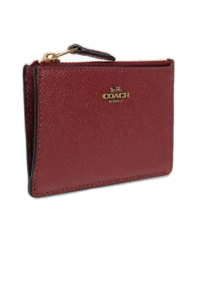 商品Coach|Coack Logo Plaque Zipped Mini ID Case,价格¥194,第3张图片详细描述