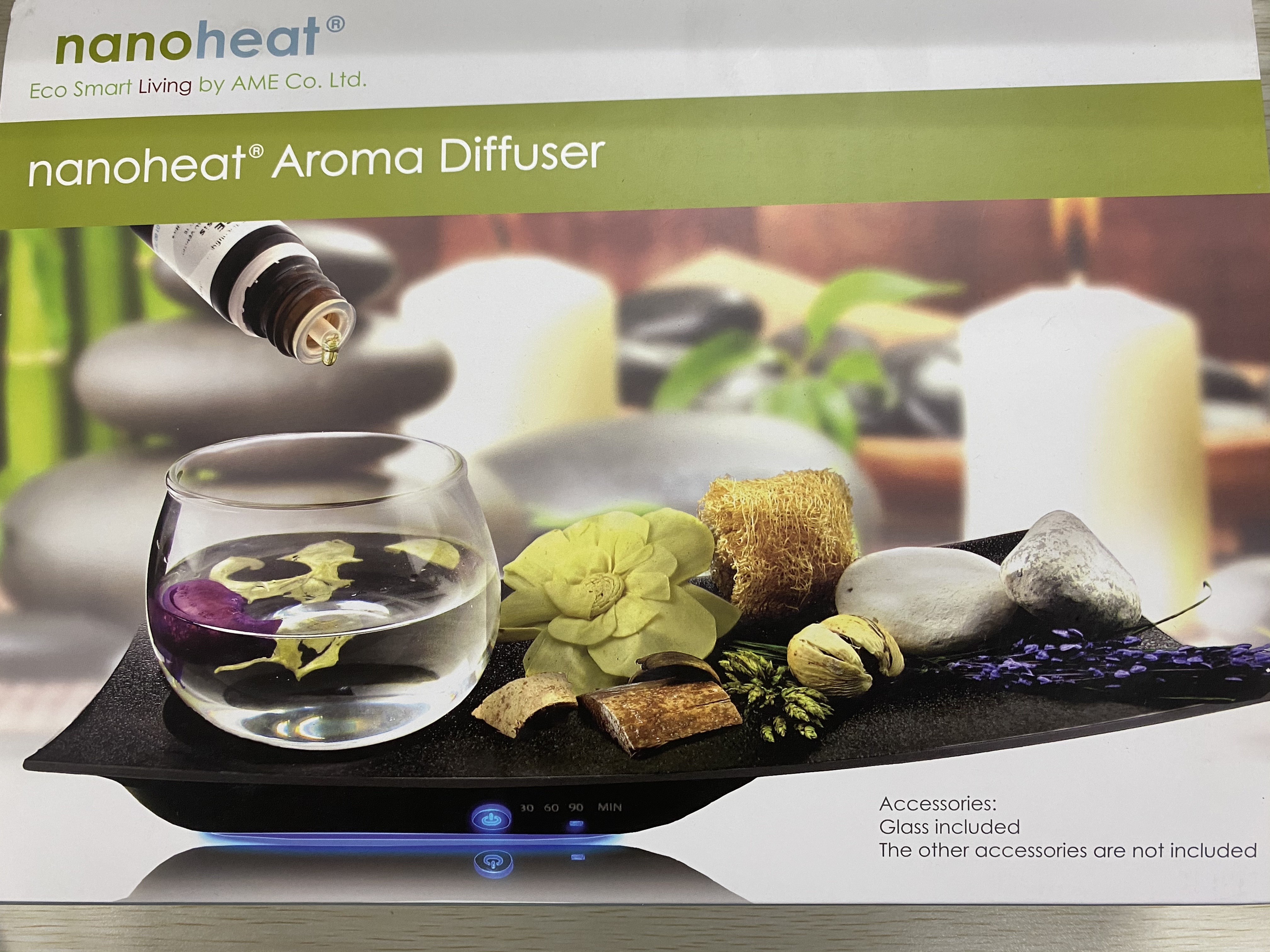 商品[国内直发] AME|nanoheat香薰加热器（含精油） / nanoheat Aroma Diffuser+Eona essential Oil,价格¥351,第1张图片