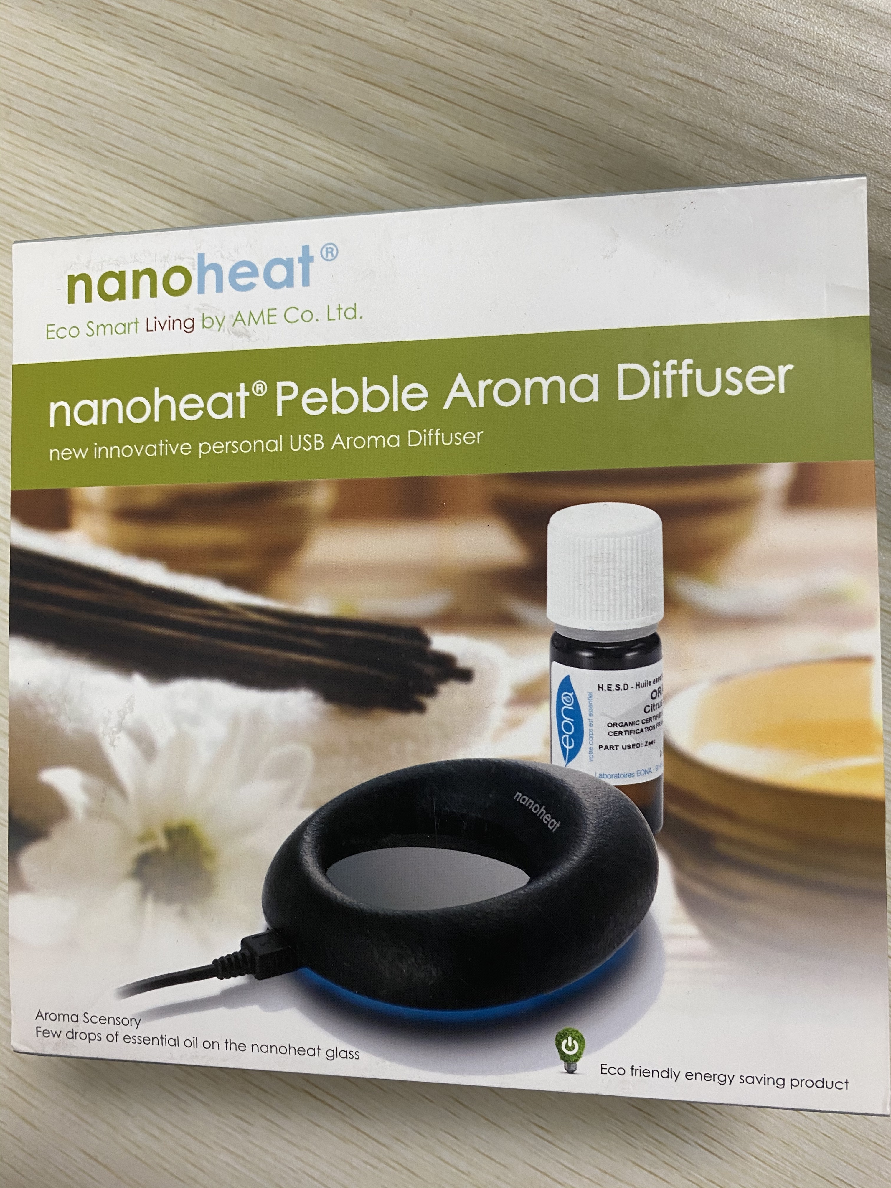 商品[国内直发] AME|nanoheatUSB香薰加热器nanoheat Pebble aroma diffuser,价格¥169,第1张图片