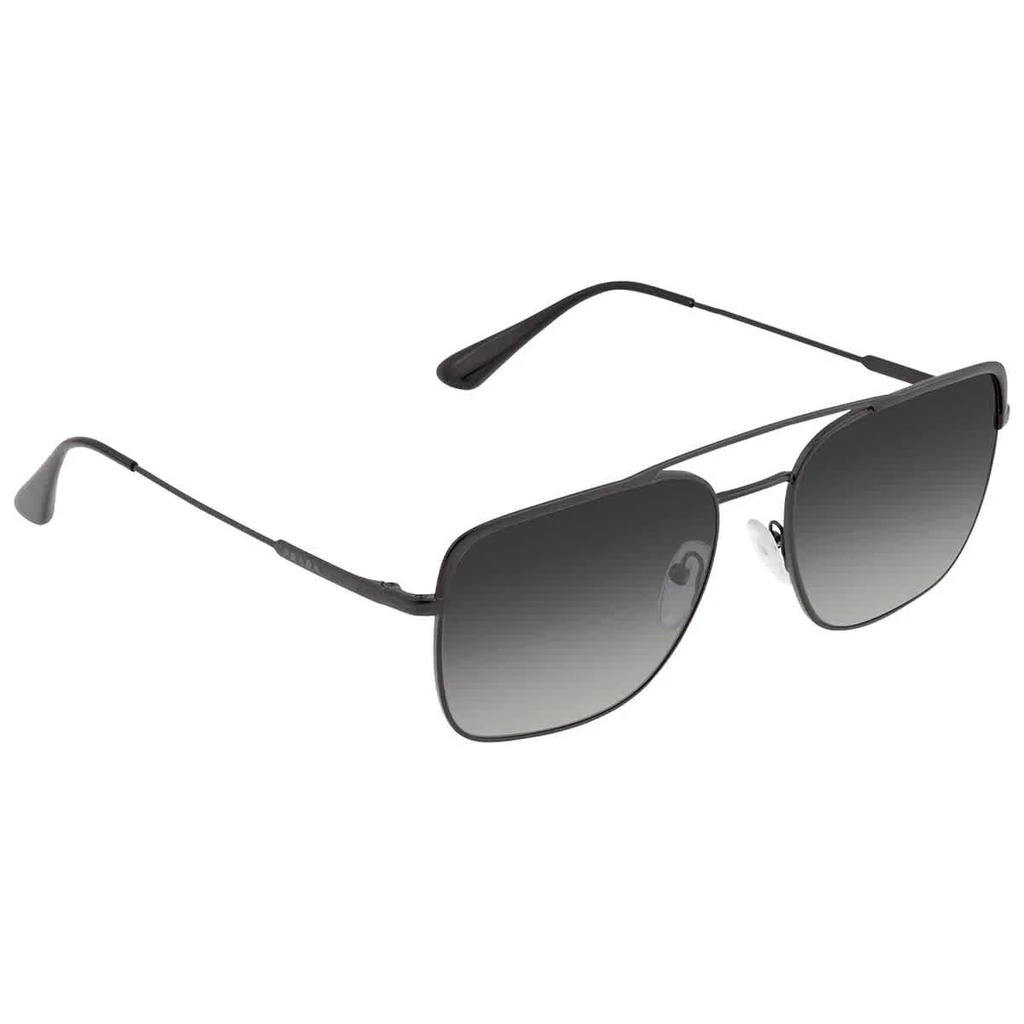 商品Prada|Prada Grey Gradient Aviator Mens Sunglasses PR 53VS 1BO5W1 59,价格¥1186,第1张图片