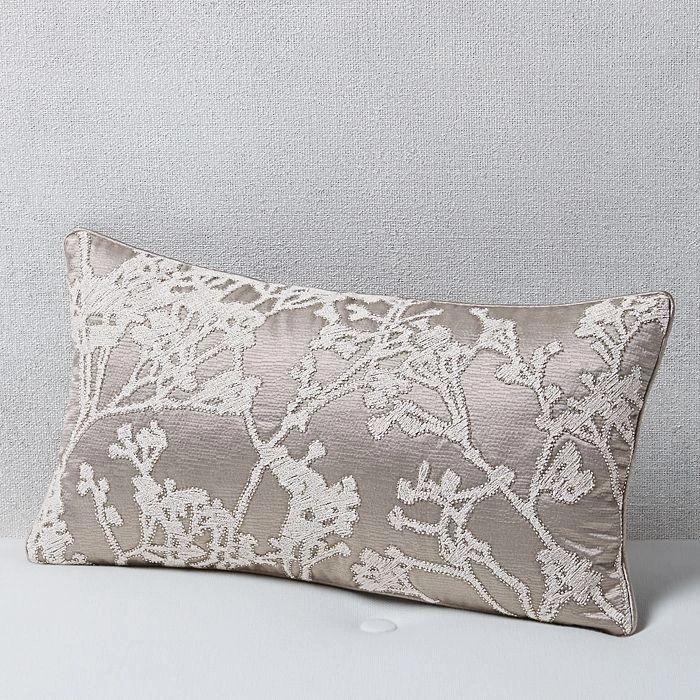 商品Hudson|Taupe Decorative Pillow, 12" x 22" - 100% Exclusive,价格¥648,第2张图片详细描述