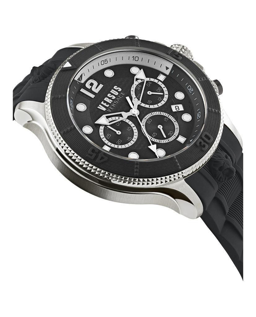 商品Versus Versace|Volta Chronograph Silicone Watch,价格¥828,第5张图片详细描述