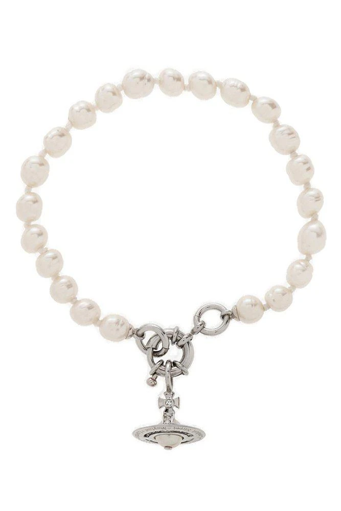 商品Vivienne Westwood|Vivienne Westwood Orb Charm Pearl Bracelet,价格¥1183,第1张图片