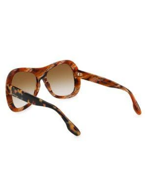 商品Victoria Beckham|Sulptural 59MM Shield Sunglasses,价格¥491,第5张图片详细描述