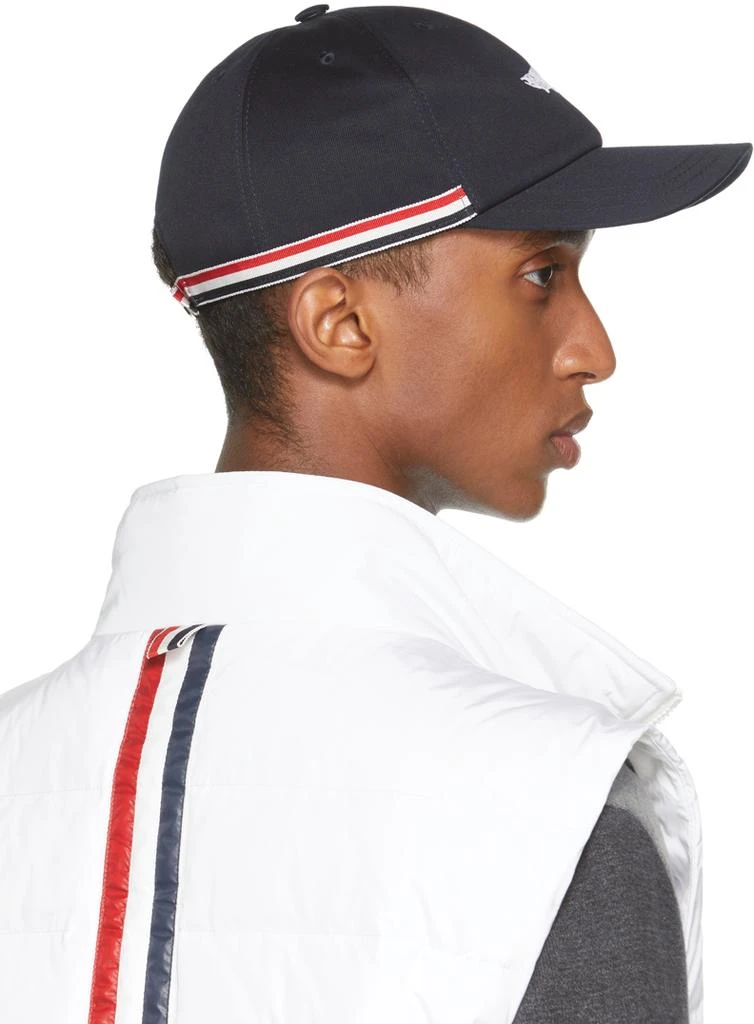 商品Thom Browne|Navy Classic 6-Panel Baseball Cap,价格¥2258,第3张图片详细描述