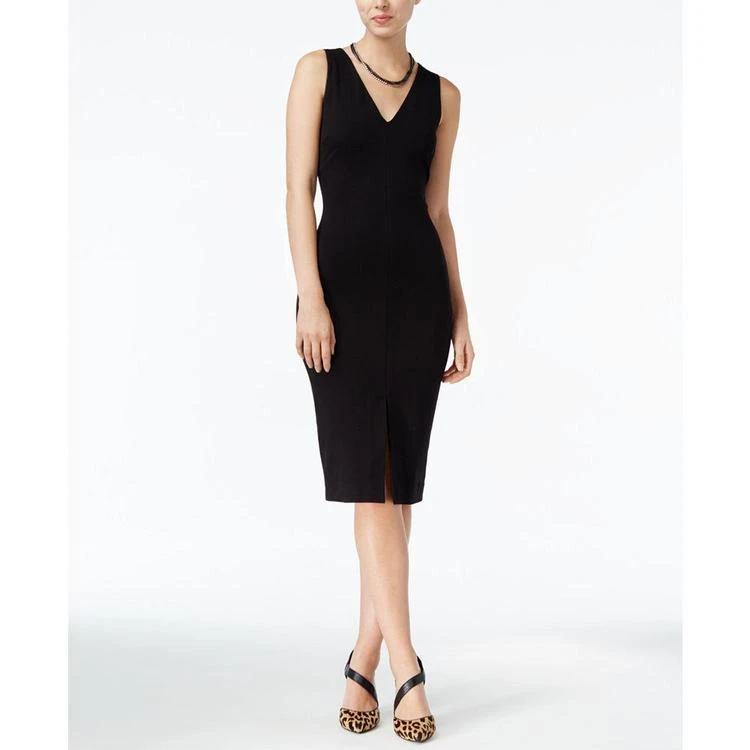 商品Bar III|V-Neck Sheath Dress, Created for Macy's,价格¥351,第2张图片详细描述