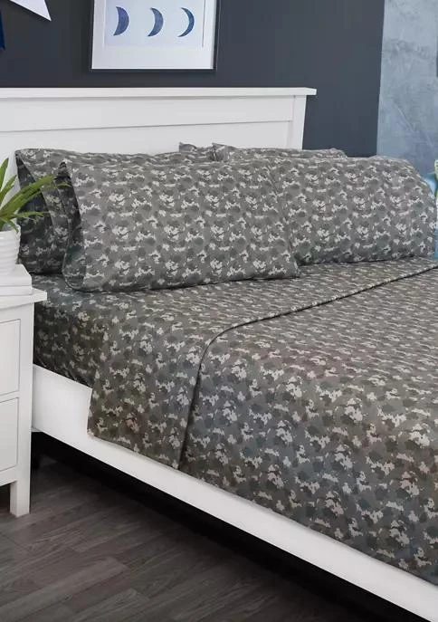 商品Ecko Unltd|Unltd. Camo Microfiber Sheet Set,价格¥502,第1张图片