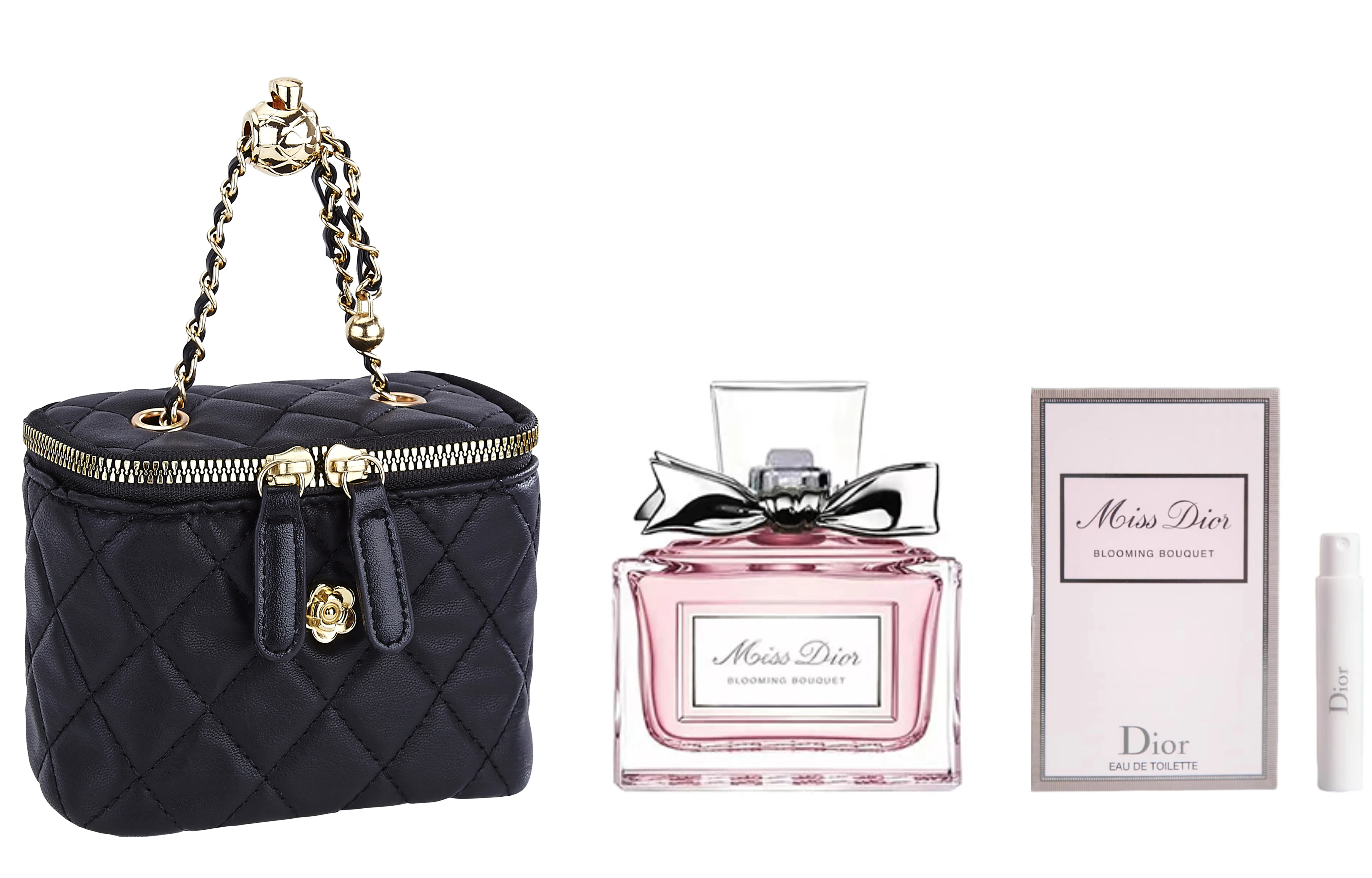 商品[国内直发] Dior|Dior 迪奥 小姐花漾女士淡香水30ml/50ml/100ml+花漾甜心女士淡香体验装+迷你单肩包  清新,价格¥780,第1张图片
