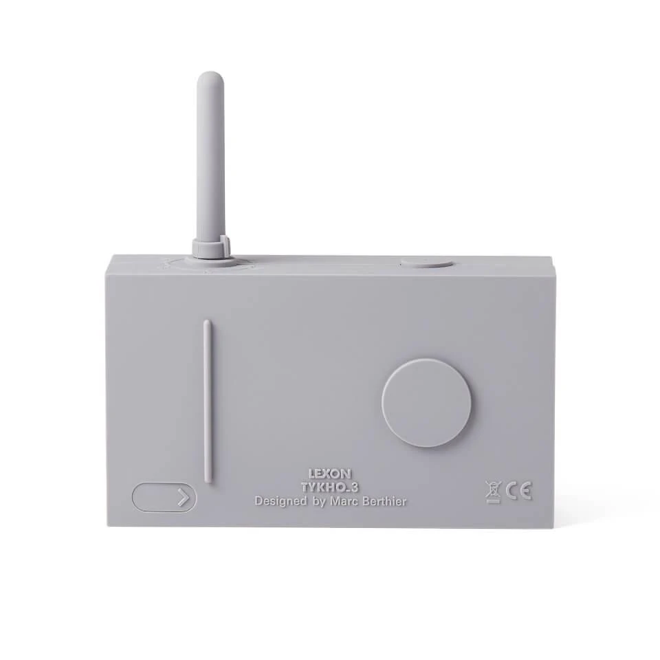 商品Lexon|Lexon TYKHO 3 FM Radio and Bluetooth Speaker - Ultimate Grey,价格¥539,第3张图片详细描述