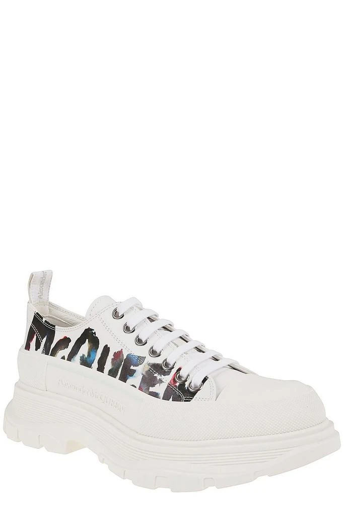 商品Alexander McQueen|Alexander McQueen Tread Slick Lace-Up Sneakers,价格¥3766,第2张图片详细描述