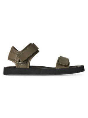 商品The Row|Women's Hook & Loop Leather Sport Sandals,价格¥3823,第1张图片