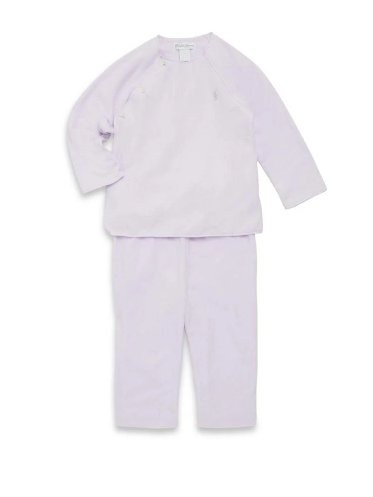 商品Ralph Lauren|Baby's Two-Piece Fleece Top & Pants Set,价格¥138,第1张图片