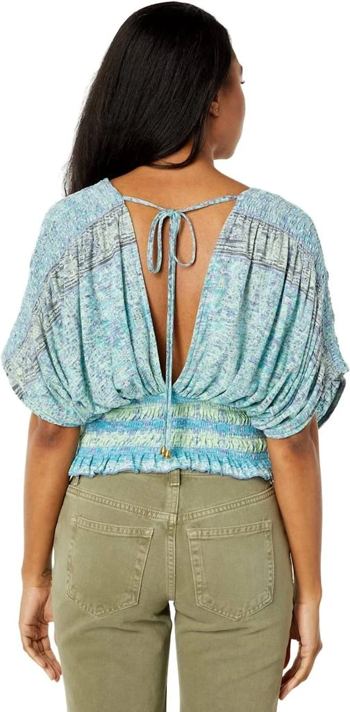 商品Free People|Next Vacation Top in Aqua,价格¥482,第2张图片详细描述