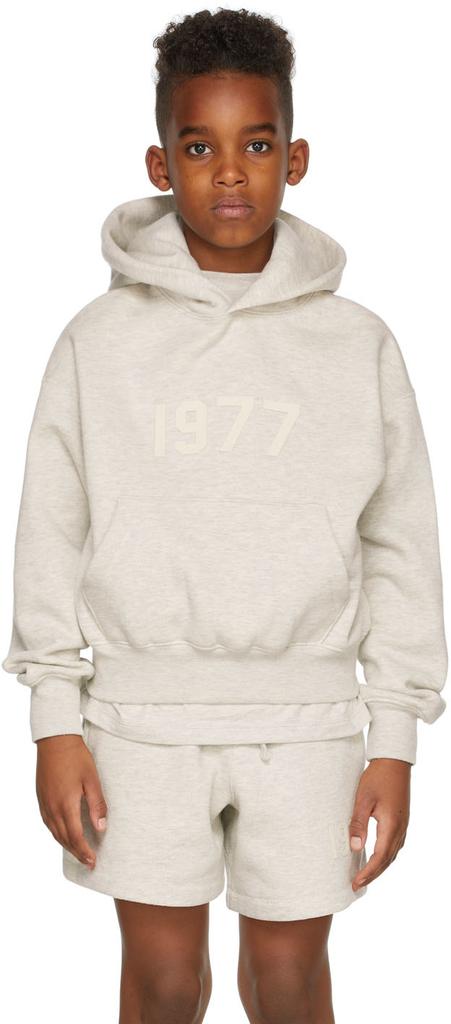 Kids Off-White '1977' Hoodie商品第2张图片规格展示