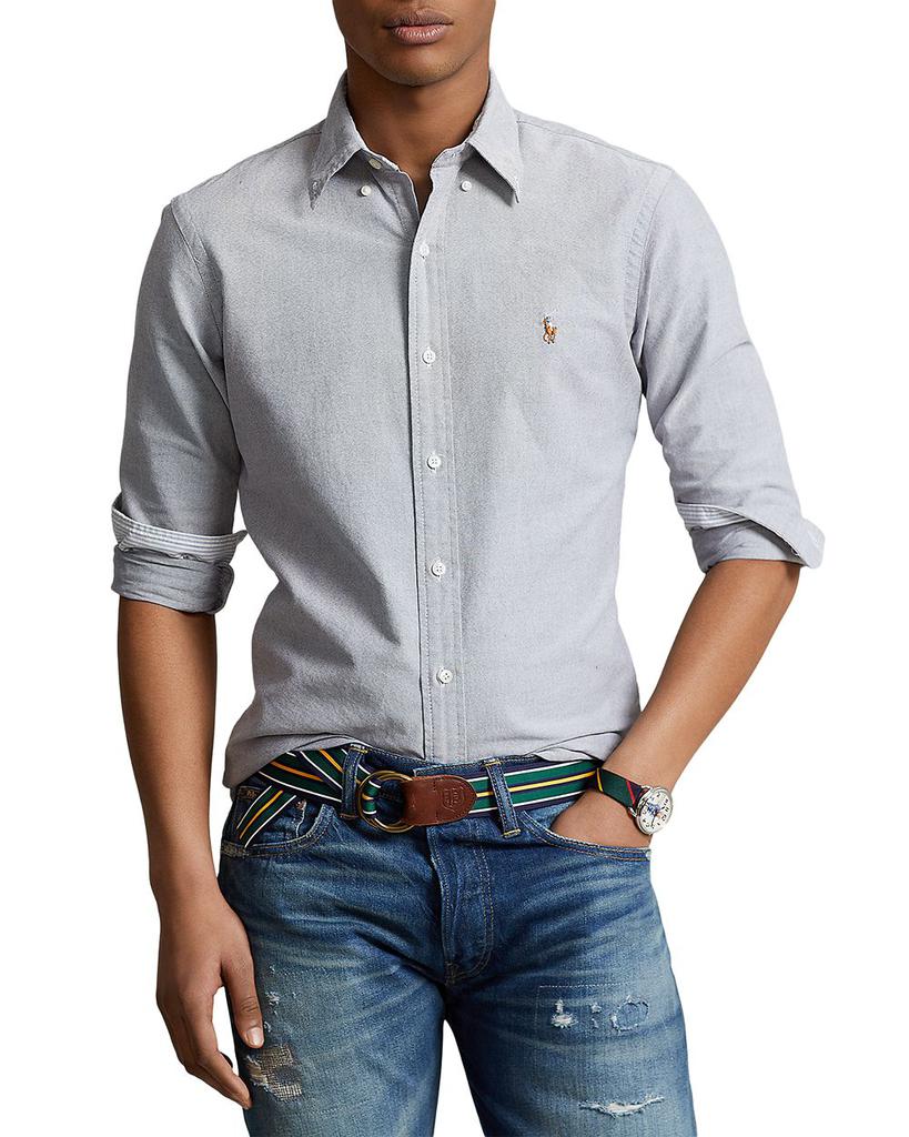 Cotton Oxford Classic Fit Button Down Shirt商品第1张图片规格展示